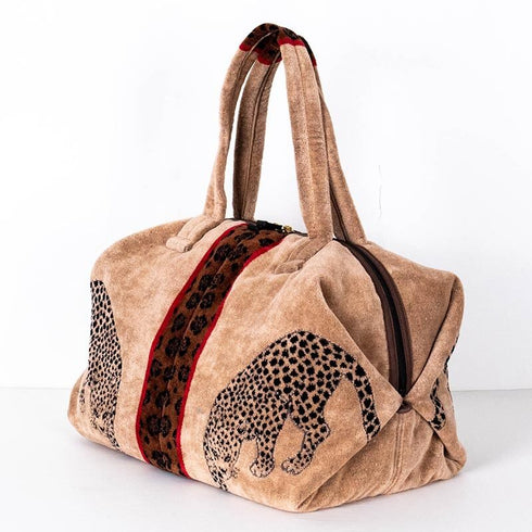 バッグ 横浜ナナ 湘南ナナ NANA ワンデーバッグ ジャガー柄 ベージュ nn-OD7-A