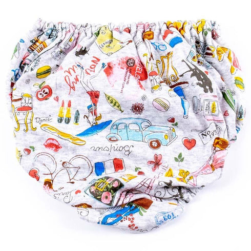 ショーツ TUNIC 40接結・パリ オヤスミパンツ グレー杢 サイズM 1086M-C