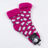 ソックス fromF モコモコソックス ランマス/ひつじ ショッキングピンク サイズM 36-38 (22.5ー25cm)TV015MC