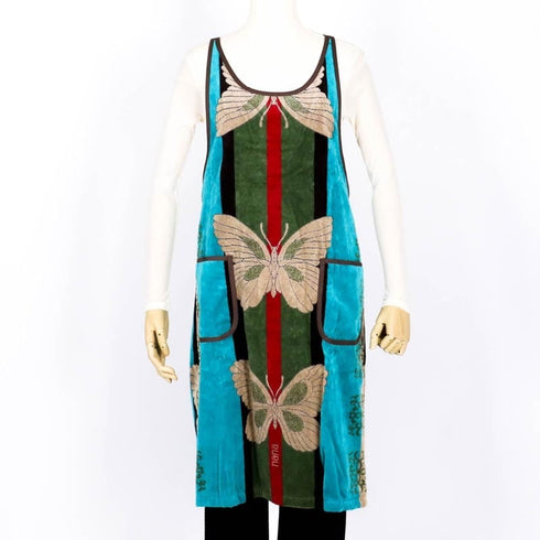 エプロン 横浜ナナ 湘南ナナ NANA DXエプロンL B蝶 ベージュ nn-dxepl1