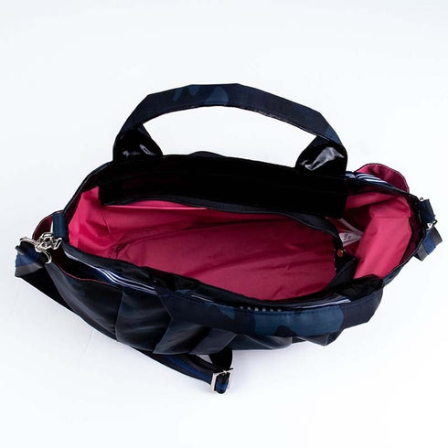 バッグ TUNIC ★チャーリーのシャーロットポシェット 迷彩ネイビー 18054-B