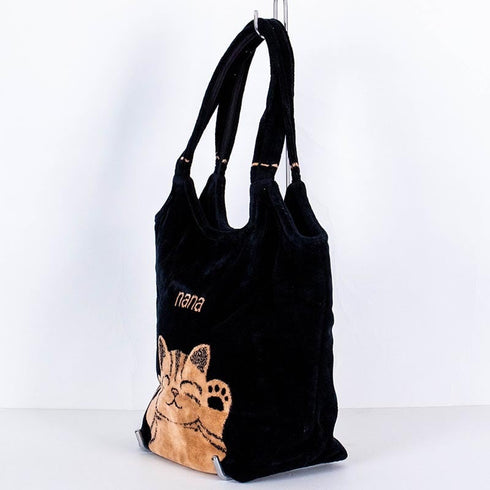 バッグ 横浜ナナ 湘南ナナ NANA ストリートバッグ バンザイネコ クロベージュ nn-st9-A