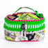 バッグ TUNIC タフタインクジェットプリント ガーデンパーティーの2段バニティBag クロ 17434-A