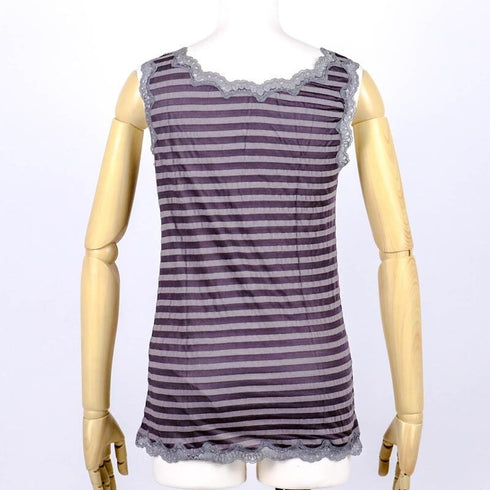 ランニング 下着 TUNIC【定番】サッカーボーダー ランニングシャツ グレー フリーサイズ 9009-F