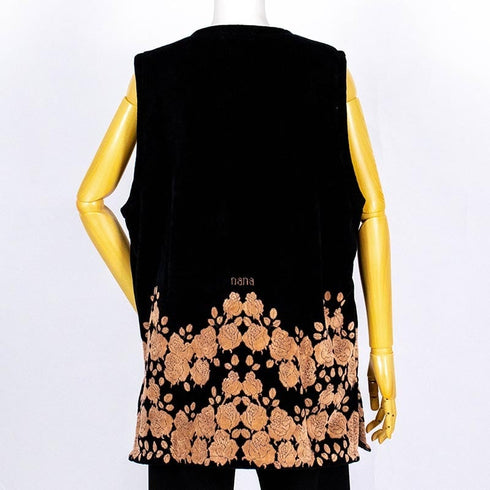 ベスト 横浜ナナ NANA ベスト ローズ クロベージュ nn-bst5