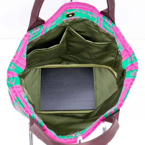 バッグ 横浜ナナ 湘南ナナ NANA H1バッグ ドーム グリーンピンク nn-H1-10B