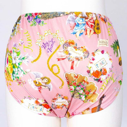 ショーツ TUNIC ビスコラピア・ドリームブーケ オヤスミパンツ ピンク サイズM 1081M-B