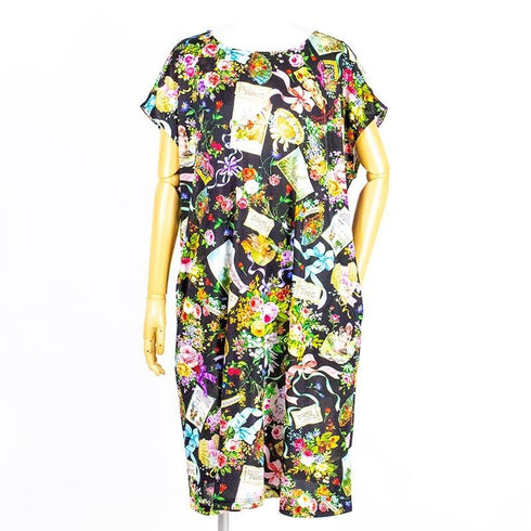 チュニック TUNIC ビスコラピア・オールハピネス フレンチチュニック クロ 13417-D