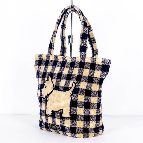 バッグ 横浜ナナ 湘南ナナ NANA H2バッグ スコッチテリア 紺ベージュ nn-H2-14B