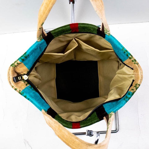 バッグ 横浜ナナ 湘南ナナ NANA トートポケットバッグ B蝶柄 ベージュ nn-ttp1-A