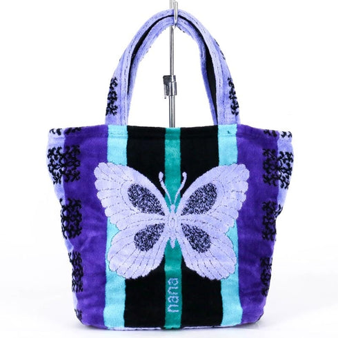 バッグ 横浜ナナ 湘南ナナ NANA H2バッグ B蝶 パープル nn-H2-1