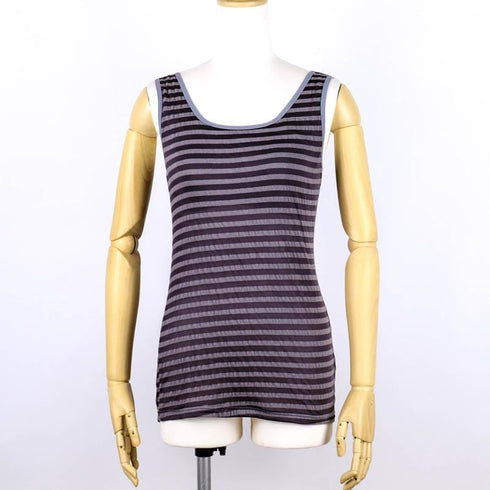 ブラシャツ TUNIC【定番】 サッカーボーダー ブラシャツ グレー フリーサイズ 9315-F