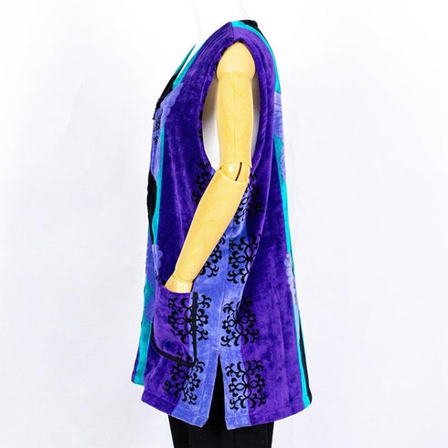 ベスト 横浜ナナ NANA ベスト B蝶 パープル nn-bst6