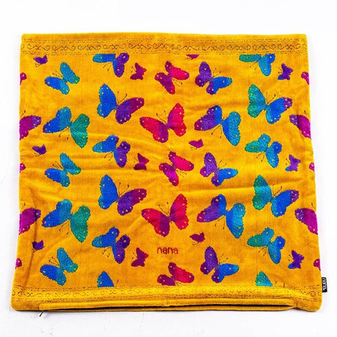 クッションカバー 横浜ナナ 湘南ナナ  NANA パピヨン イエロー多色 nn-CC4-B