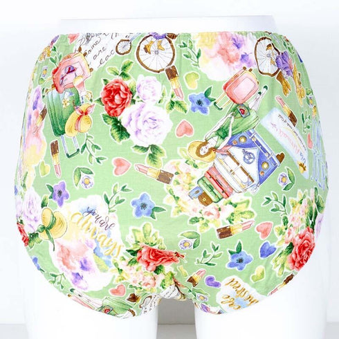 ショーツ TUNIC 100双天竺・グリーントリップ オヤスミパンツ グリーン サイズLL 1098LL-B