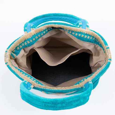 バッグ 横浜ナナ 湘南ナナ NANA ちょこバッグ プードル ターコイズブルーベージュ nn-tyk8-C