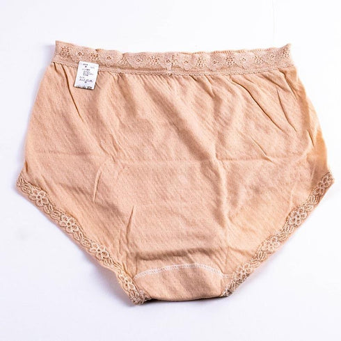 ショーツ テフテフ まいてふてふ ふわふわコットン ショーツ(アウトゴム)ベージュ サイズM TF-AP02M-C