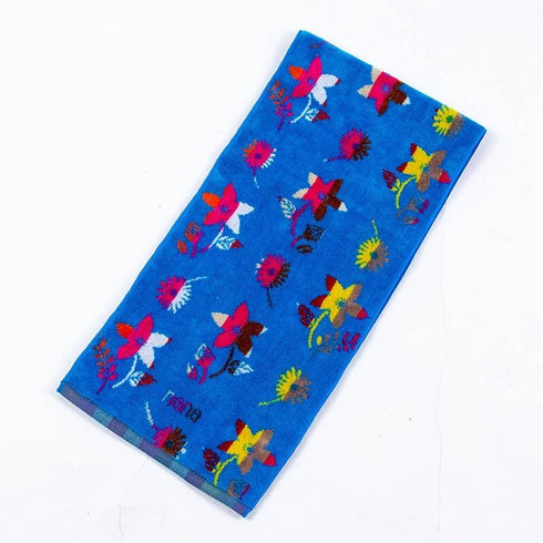 タオル 横浜ナナ 湘南ナナ NANA フェイスタオル ハーフ コスモス ブルー多色 nn-fth23-G