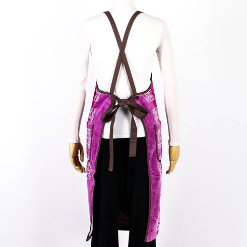 エプロン 横浜ナナ NANA DXエプロン B蝶 ピンク nn-dxeps3