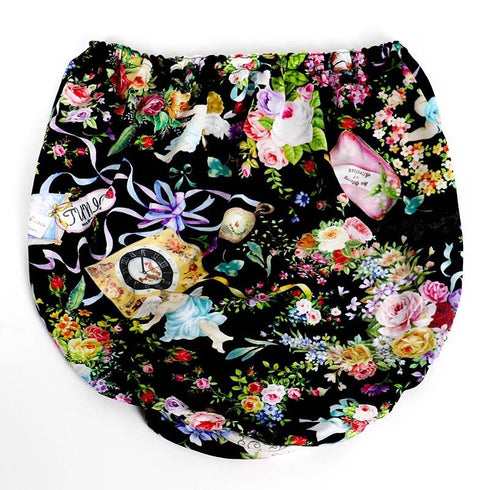 ショーツ 下着 TUNIC ビスコラピア・シャイニーデイ オヤスミパンツ クロ 1133L-D