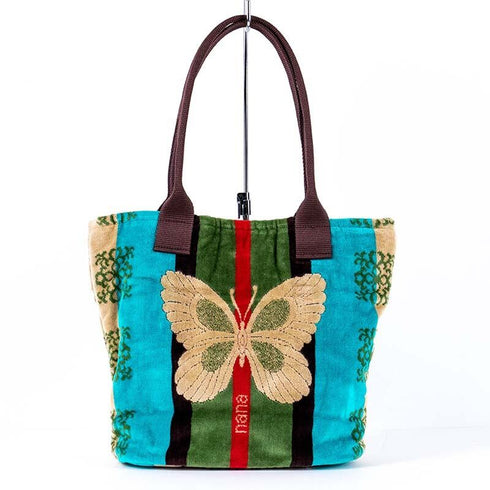 バッグ 横浜ナナ NANA H1バッグ B蝶 ベージュ nn-H1-19-A