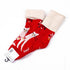 ソックス fromF モコモコソックス ネコ レッド サイズM 36-38 (22.5ー25cm)TV080MRD
