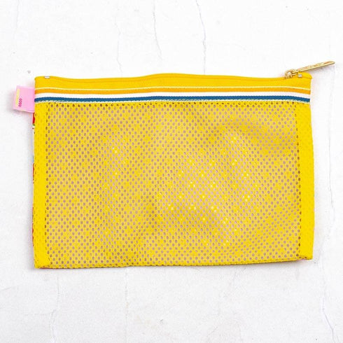 ポーチ TUNIC 鴨居キャラ カレンのフラワーサーカスメッシュポーチ 19288-A