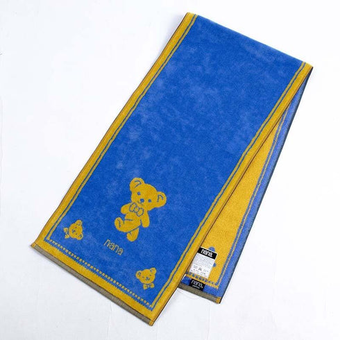 タオル 横浜ナナ NANA スポーツタオル ベア ブルーイエロー nn-spt147