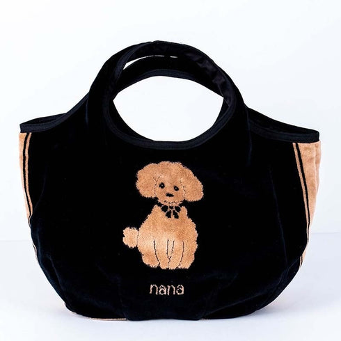 バッグ 横浜ナナ 湘南ナナ NANA Kバッグ プードル クロベージュ nn-k22