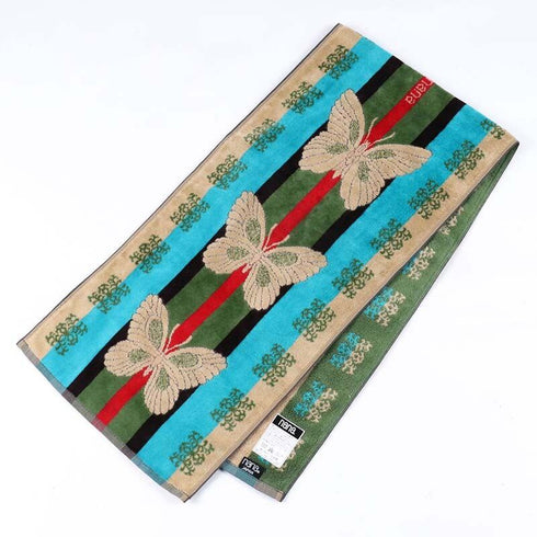 タオル 横浜ナナ 湘南ナナ NANA スポーツタオル B蝶 ベージュ nn-spt48