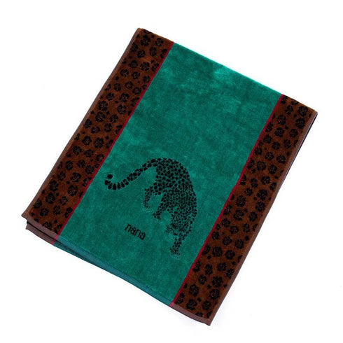 タオル 横浜ナナ 湘南ナナ NANA フェイスタオル ジャガー グリーン nn-ft23