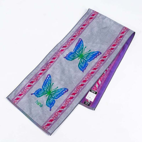 タオル 横浜ナナ 湘南ナナ NANA スポーツタオル パピヨン2 グレー多色 nn-spt69