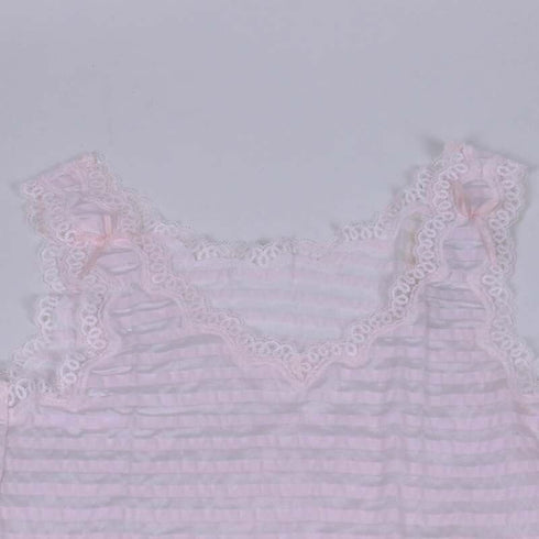 ランニング 下着 TUNIC【定番】サッカーボーダー ランニングシャツ ピンク フリーサイズ 9009-B