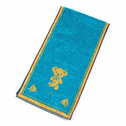 タオル 横浜ナナ 湘南ナナ NANA スポーツタオル ベア ターコイズブルーベージュ nn-spt198