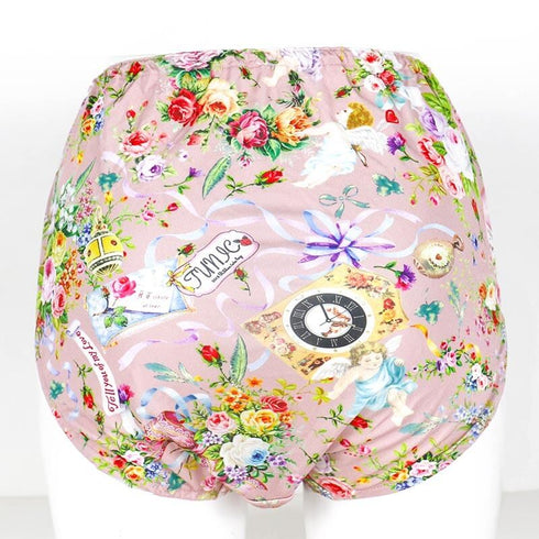 ショーツ 下着 TUNIC ビスコラピア・シャイニーデイ オヤスミパンツ ピンク 1133LL-A