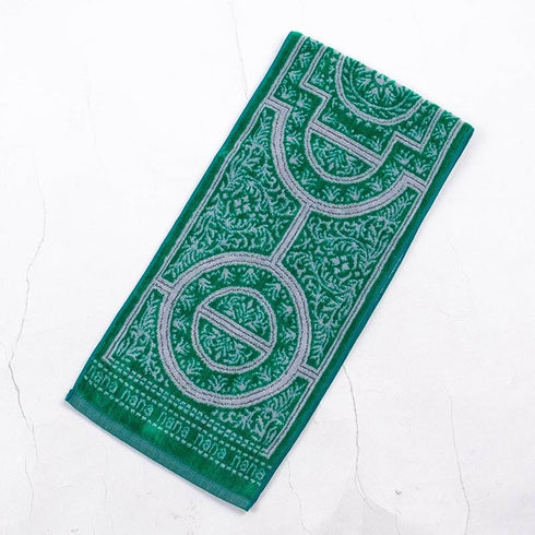 タオル 横浜ナナ 湘南ナナ NANA フェイスタオル ハーフ ドーム柄 グリーンシロ nn-fth27-M