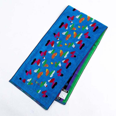 タオル 横浜ナナ NANA スポーツタオル パピヨン ブルー多色 nn-spt143