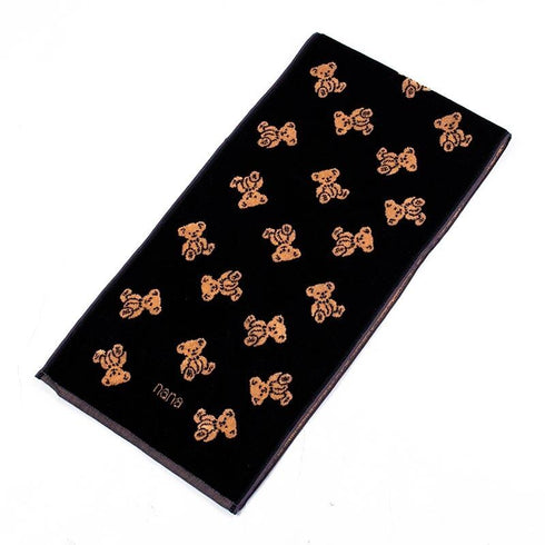 タオル 横浜ナナ NANA スポーツタオル ナナベア柄 クロベージュ nn-spt240