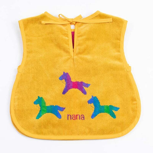 エプロン 横浜ナナ 湘南ナナ NANA 子供前掛け ポニー   イエロー多色 nn-kep7-B