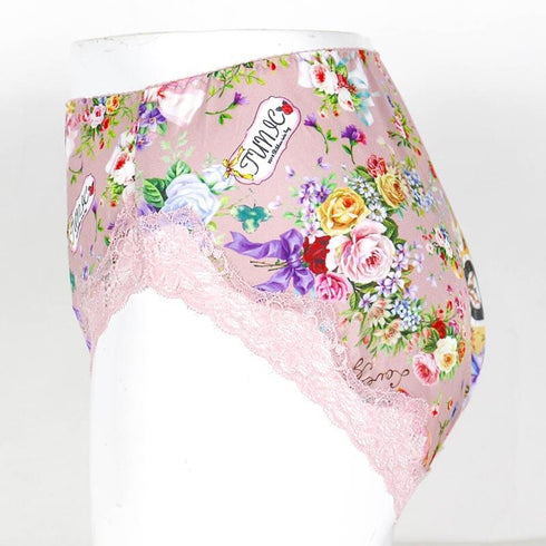 ショーツ 下着 TUNIC ビスコラピア・シャイニーデイ ショーツ ピンク 1453L-A