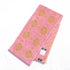 タオル 横浜ナナ 湘南ナナ NANA フェイスタオル ハーフ アクア柄 ピンクベージュ nn-fth38-E
