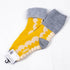 ソックス fromF モコモコソックス キャンドル マスタード サイズM 36-38 (22.5ー25cm)TV087MMD