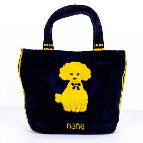 バッグ 横浜ナナ NANA ちょこバッグ プードル クロイエロー nn-tyk8-B