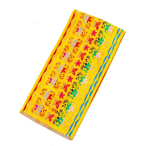 タオル 横浜ナナ NANA フェイスタオル ハーフ サマセット イエロー多色 nn-fth25-C2