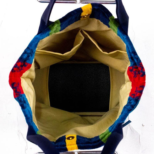 バッグ 横浜ナナ 湘南ナナ NANA H1バッグ B蝶柄 アカブルー nn-H1-19-F