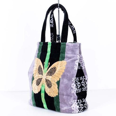 バッグ 横浜ナナ NANA タウンバッグ B蝶 クロ nn-twn1-D