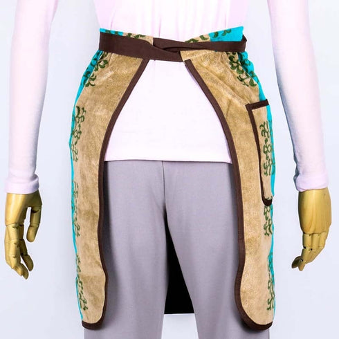 エプロン 横浜NANA サロンエプロン B蝶 ベージュ nn-sep1-A