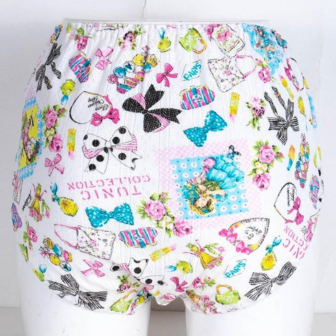 ショーツ 下着 TUNIC 針抜き・キャラリボン オヤスミパンツ オフ サイズLL 1147LLA