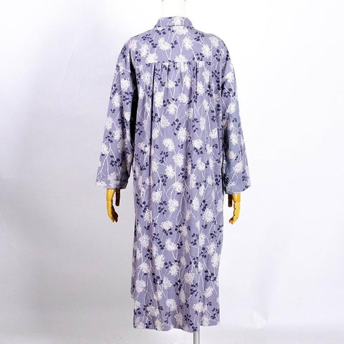 【セール】ワンピース TUNIC ラウンジウェア・ワンピースコレクション フリーサイズ 襟付ヨークワンピース AWS-49635-A