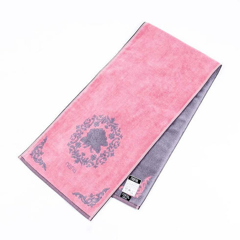 タオル 横浜ナナ NANA スポーツタオル ローズ3 ピンクグレー nn-spt84
